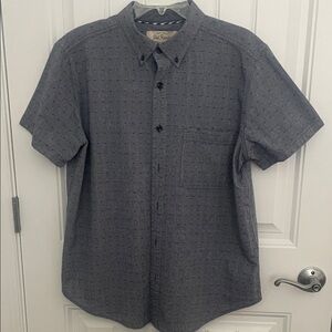 Old Ranch Men's Blue/Gray Button-Down Shirt